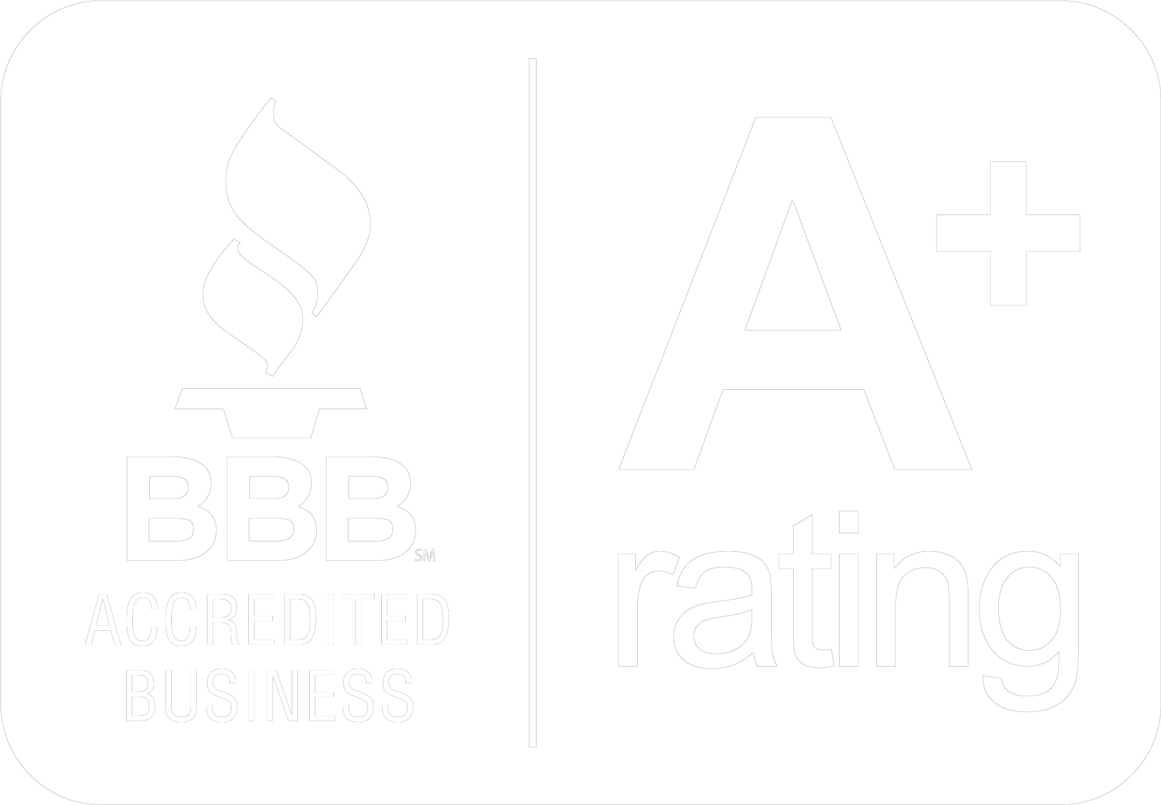 A bbb rating and a a-plus rating